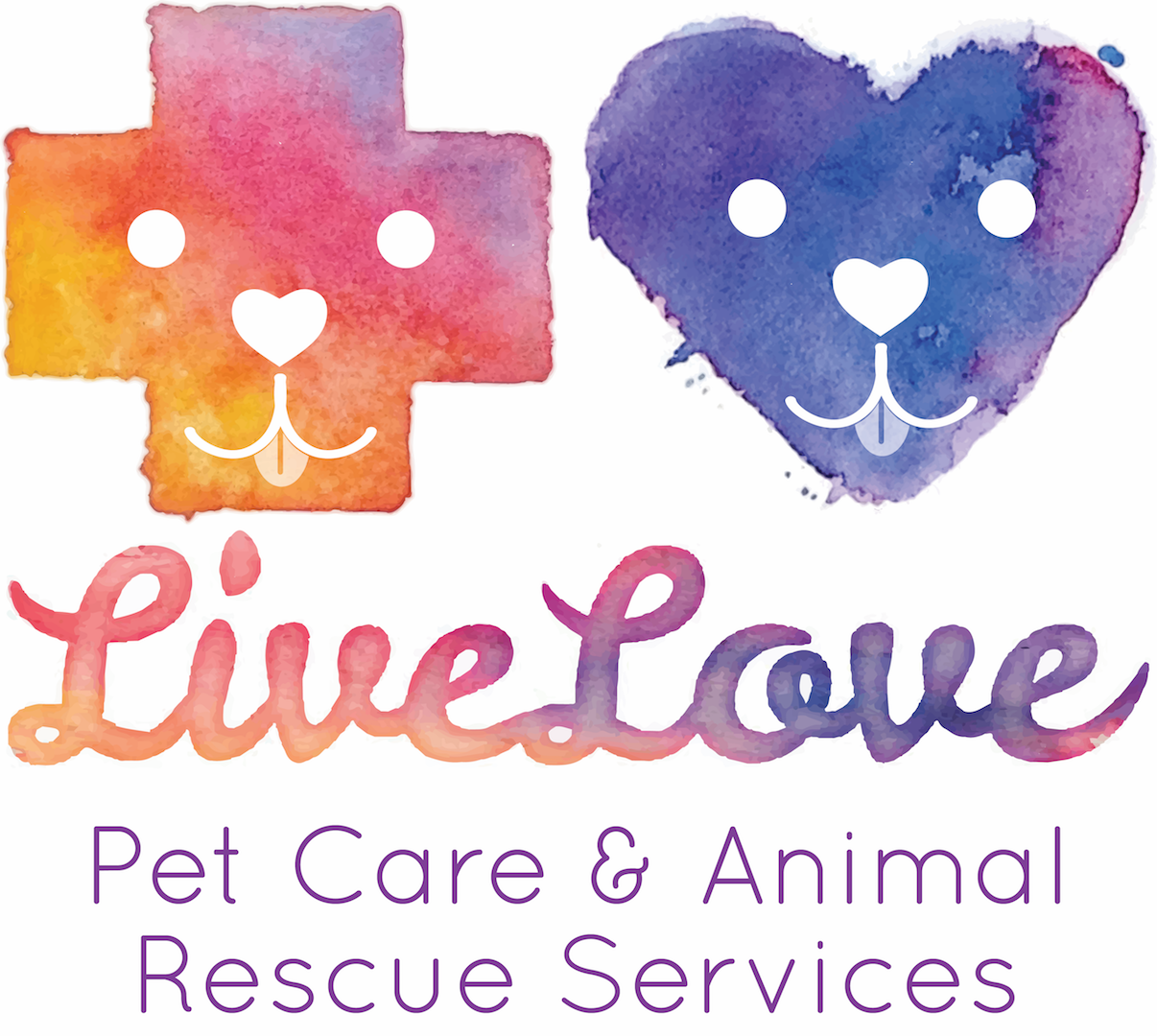 Logo for Live Love Pet Care: Dog Walking & Pet Sitting